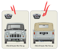 Austin Mini Pick-up (with tilt) 1961-69 Air Freshener